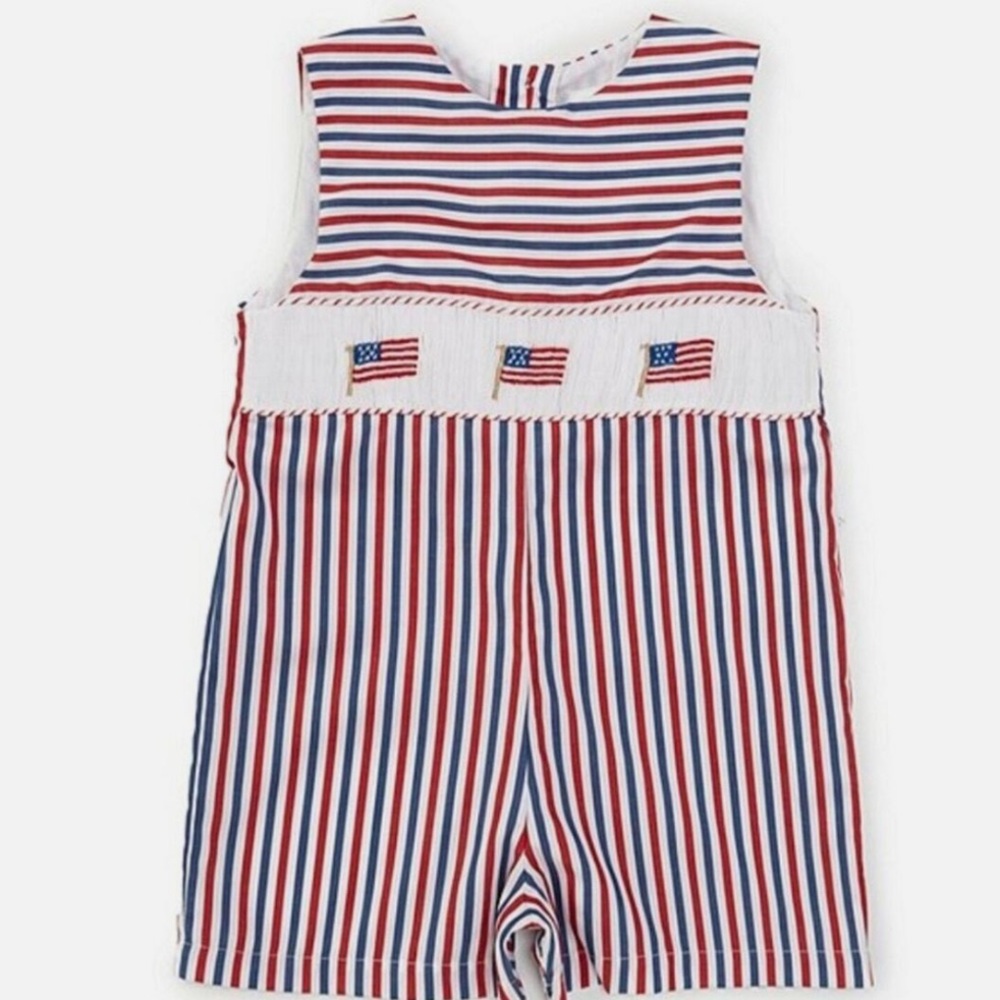 Striped Flag Romper